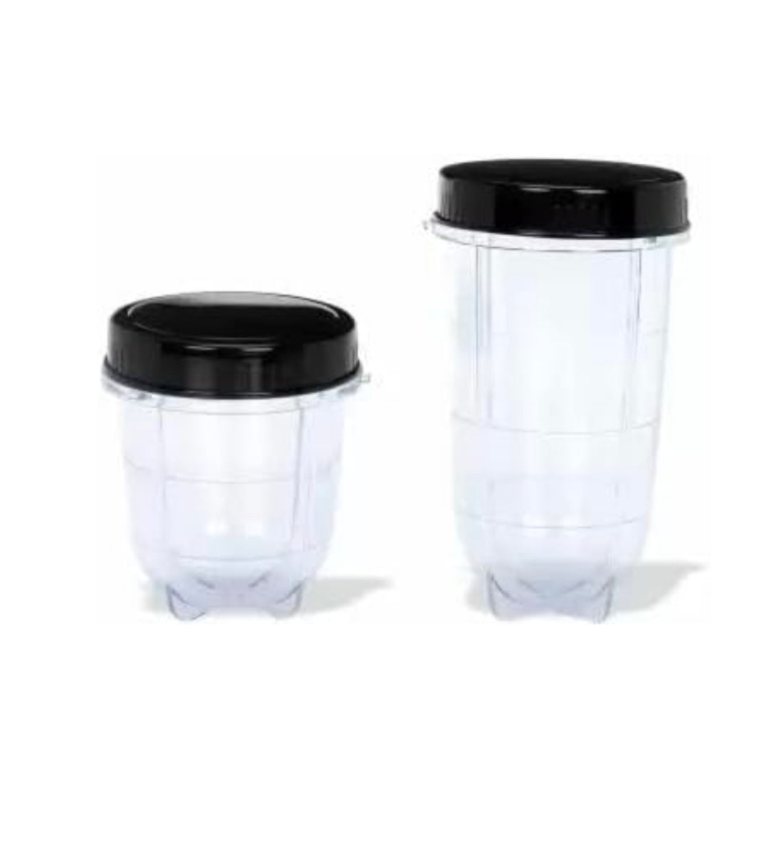 Bullet Juicer Jar 530ml Compatible with Mixer Grinder for Smooth Blending and Efficient Juice Extraction (Pack of 2)